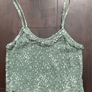 PACSUN FLORAL TANK